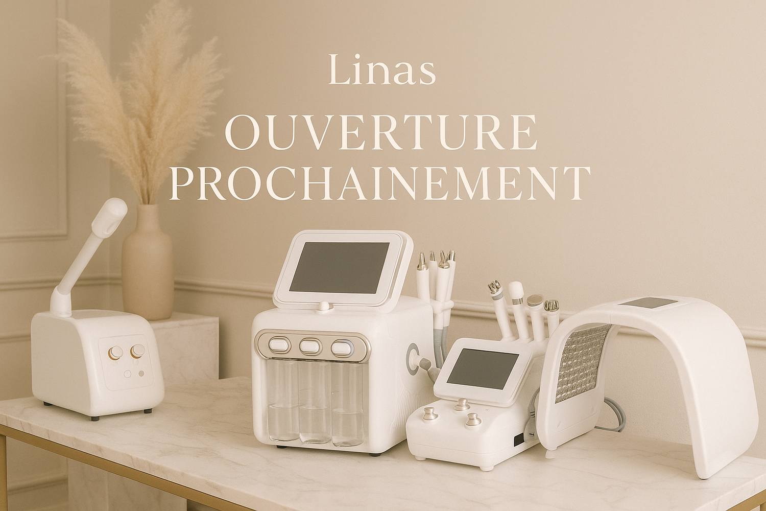 Brand linas ouverture prochainement pour beauty machine 